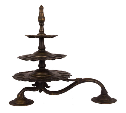 Three Tier Aarti, , Balaji's Antiques and Collectibles - Artisera