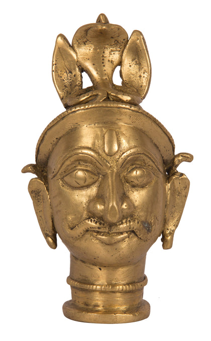 Mukha Linga (Khandoba) with Serpent Head, , Balaji's Antiques and Collectibles - Artisera