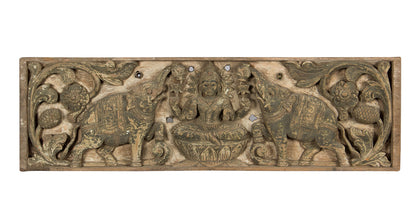 Gajalakshmi Panel 1, , Navrathans Antique Art - Artisera