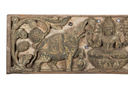 Gajalakshmi Panel 1, , Navrathans Antique Art - Artisera