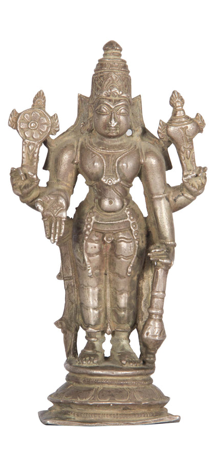 Silver Vishnu, , Navrathans Antique Art - Artisera