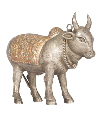 Silver Nandi 1, , Navrathans Antique Art - Artisera