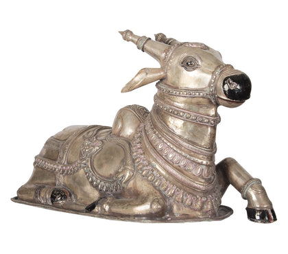 Silver Nandi 2, , Navrathans Antique Art - Artisera
