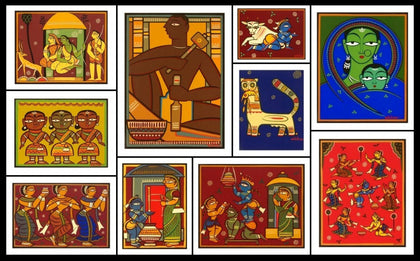 Untitled (Set of 10), Jamini Roy, Marvel Art Gallery - Artisera