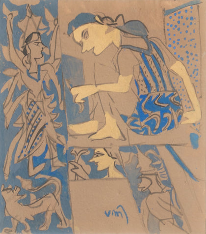 Untitled KGS21, K.G. Subramanyan, Archer Art Gallery - Artisera