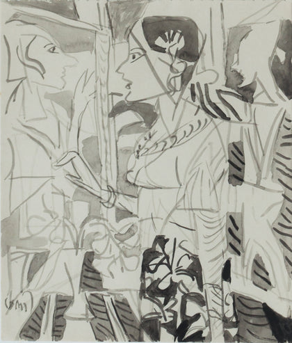 Untitled KGS26, K.G. Subramanyan, Archer Art Gallery - Artisera