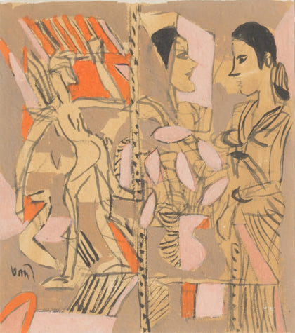 Untitled KGS16, K.G. Subramanyan, Archer Art Gallery - Artisera