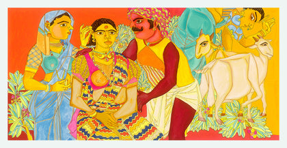 Family, Laxma Goud, Marvel Art Gallery - Artisera