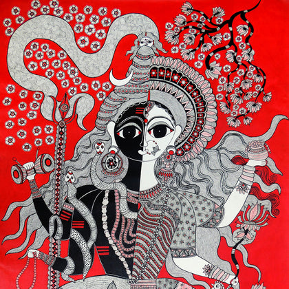 Madhubani - Untitled 08, Manisha Jha, Must Art - Artisera