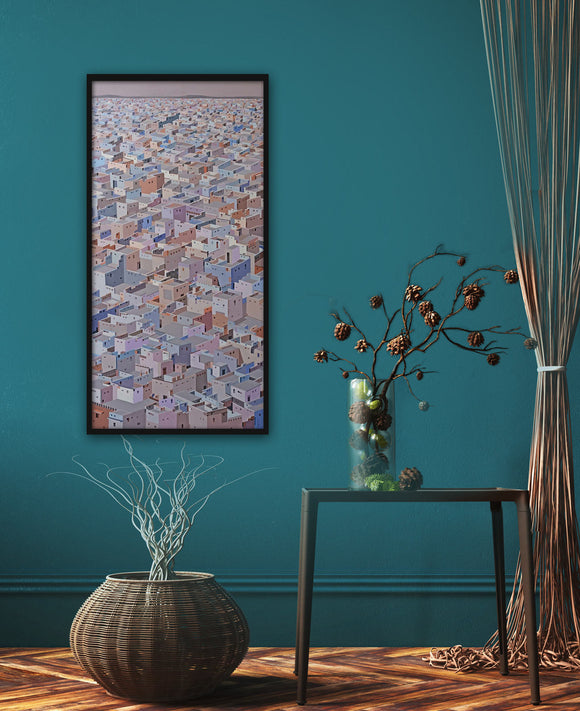 The Blue Cube: Unraveling a City 11, Madan Pawar, Trail of Hope 2.0 - Artisera