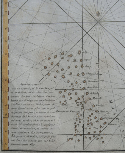 Sea Chart of Ceylon, Malabar and Coromandel Coasts, , Phillips Antiques - Artisera