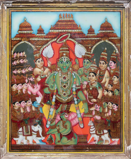 Rama's Coronation - 01, , Phillips Reverse Glass - Artisera