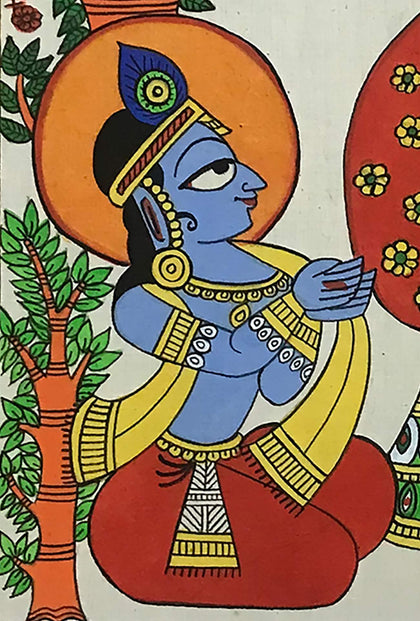 Phad 07 - Jai Shri Radhe, , Phad Art - Artisera