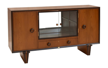 Art Deco Sideboard with Glass Cabinet, , Phillips Art Deco - Artisera
